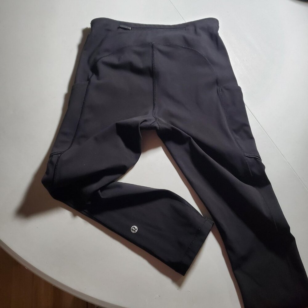 lululemon | Speed Up Crop (21") Sz 4 Black- shipping included - Picture 6 of 16